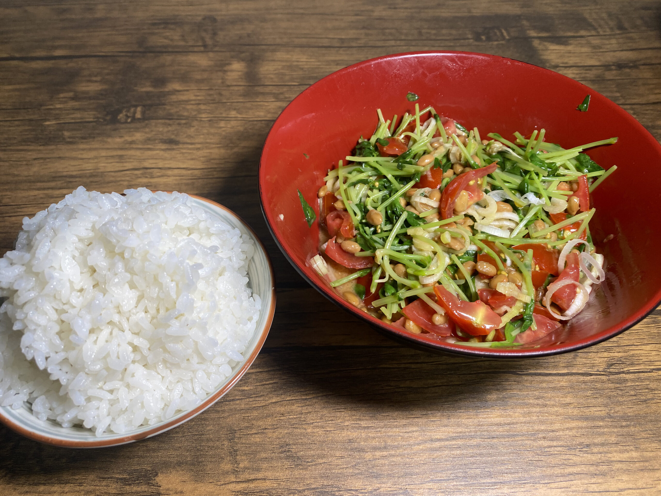 🥢 How to Make Natto Taste Better – Refreshing Summer Recipe 🍅❄️